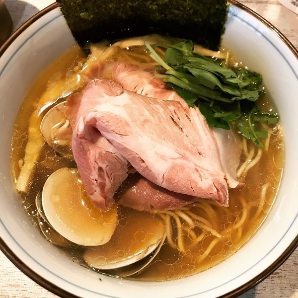 「蛤そば」@中華そば 四つ葉の写真