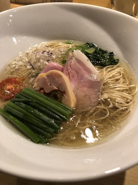 「塩そば」@饗 くろ㐂の写真