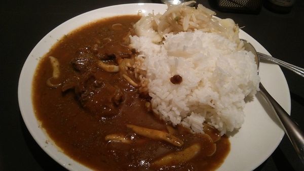 「牛すじ煮込カレー 780円」@欧風カリーMの写真