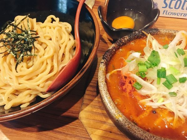 「旨辛肉つけ麺」@麺屋 多伊夢の写真