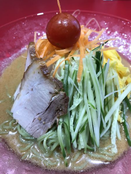 「冷麺半ちゃんセット」@麺屋大輪の写真