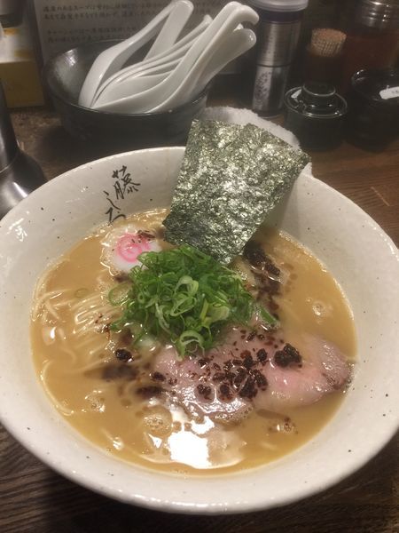 「鶏白湯ラーメン」@麺屋 藤しろ 目黒店の写真