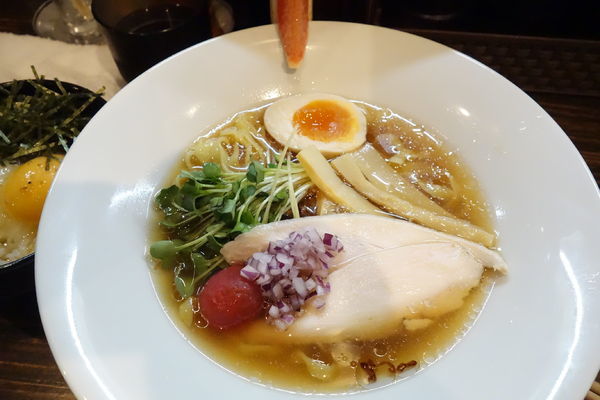 「【限定】5種類の魚だし冷製そば」@だし廊 -DASHIRO-の写真