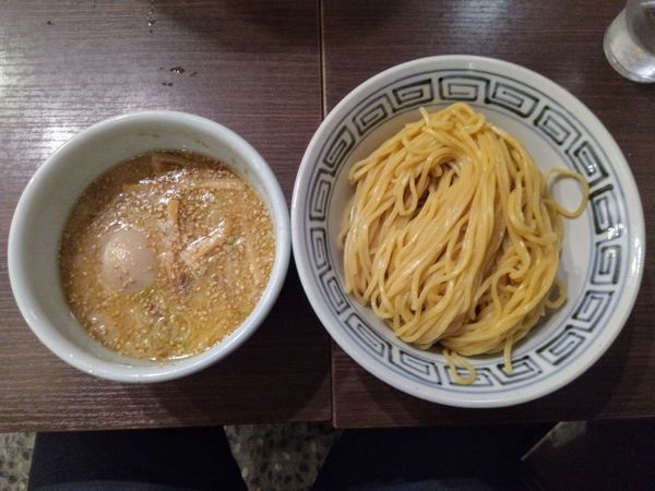 「しおつけ麺」@らーめん 山頭火 越谷イオンレイクタウン店の写真
