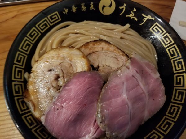 「特製つけめん(並)チャーシューご飯」@中華蕎麦うゑずの写真