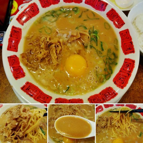 「肉玉そば+白飯=1013円」@バーミヤン 浅草かっぱ橋店の写真