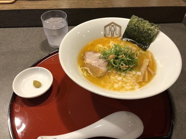 「海老鶏白湯そば sio」@えびそば えび助 TOKYOの写真