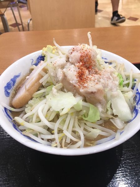 「ラーメン並 680円」@ジャンクガレッジ イオン北戸田店の写真