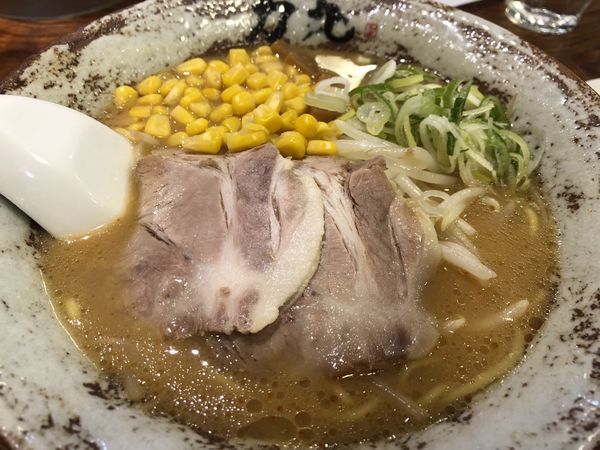 「力丸みそコーンラーメン」@ラーメン力丸の写真