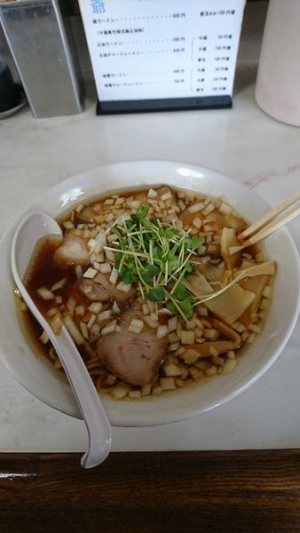 「爺ラーメンチャーシュー丼セット(６００円＋１００円)」@ラーメン爺の写真