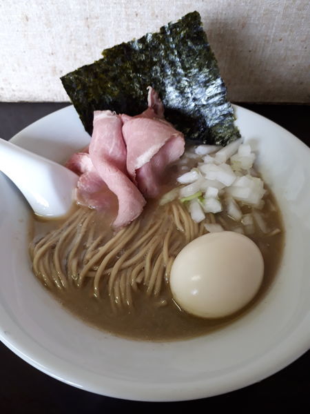 「(限定)濃い煮干しそば800円」@と多゛食堂の写真