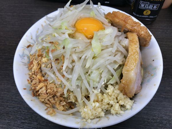 「汁なし小」@ラーメン二郎 川越店の写真