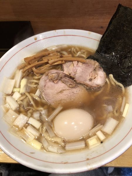 「あじ玉中華そば （並）¥950」@中華そば 葉山の写真