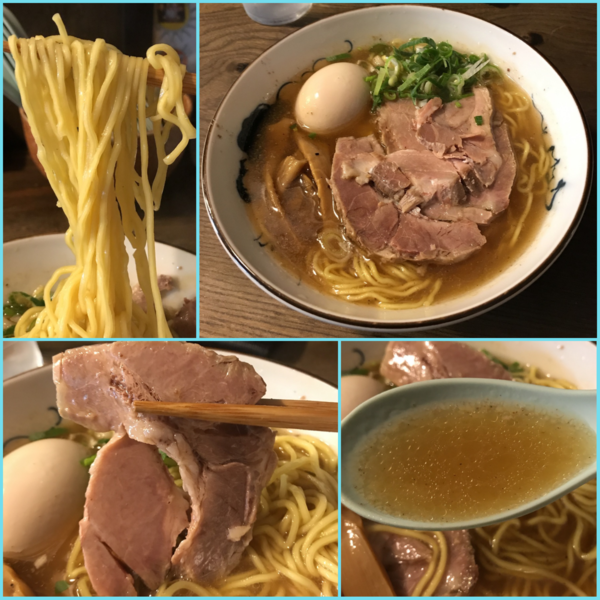 「肉玉ラーメン（正油味）¥950」@雷文の写真