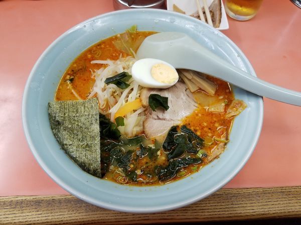 「地獄ラーメン」@ラーメンショップ マルキチェーン 拝島店の写真