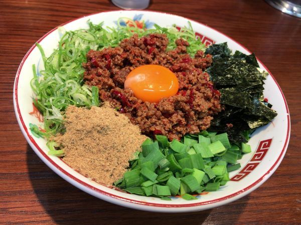 「台湾まぜそば」@ラーメンかなやの写真