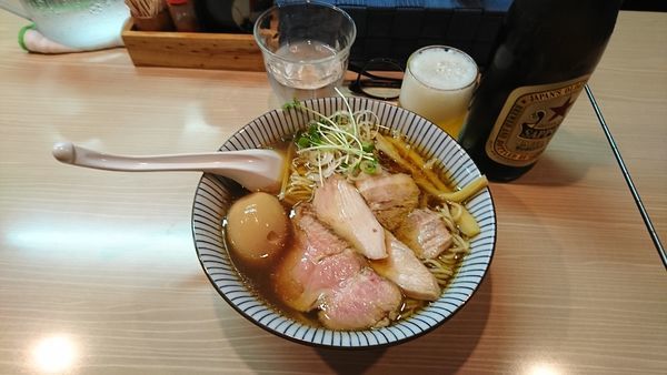 「特製香味中華そば」@麺屋 鶯 uguisuの写真