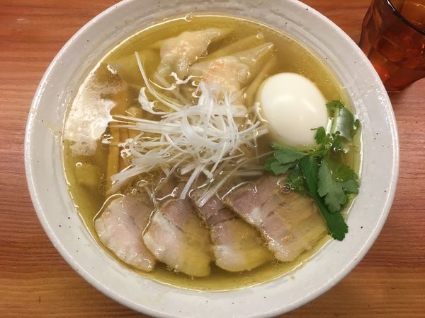 「特製塩らーめん980円」@純手打ち 麺と未来の写真