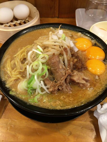 「味噌ラー^ ^」@濃厚味噌ラーメン さごはちの写真