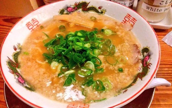 「中華そば並」@ますたに 京都駅ビル拉麺小路店の写真