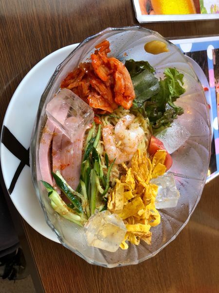 「冷やし中華餃子セット」@中華料理 昇龍の写真