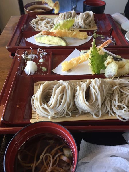 「天ざる 1300円」@㊇ たきやの写真