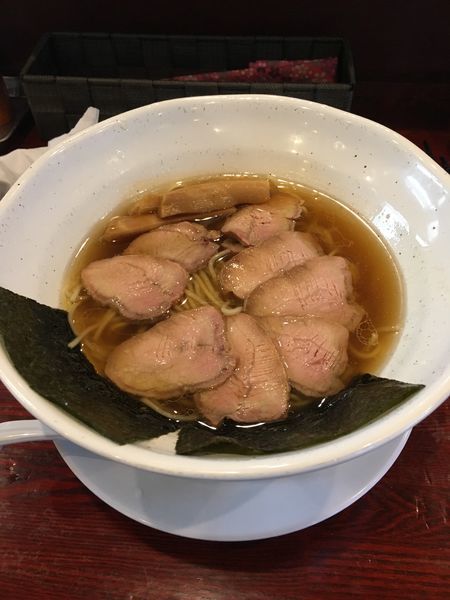 「限定 炭火焼 吊るし焼豚麺」@翔鶴 高崎店の写真