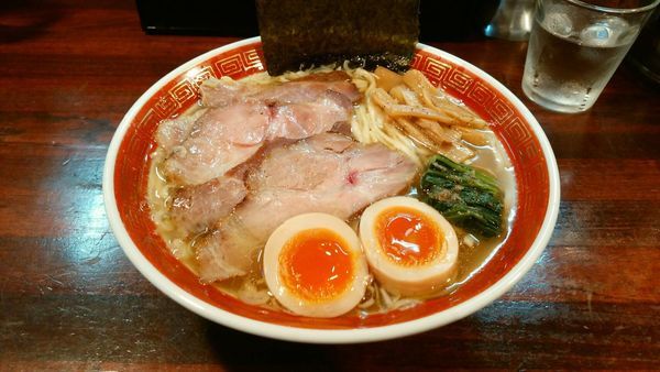 「特塩（平打）大盛８５０円＋１００円」@麺処 懐やの写真