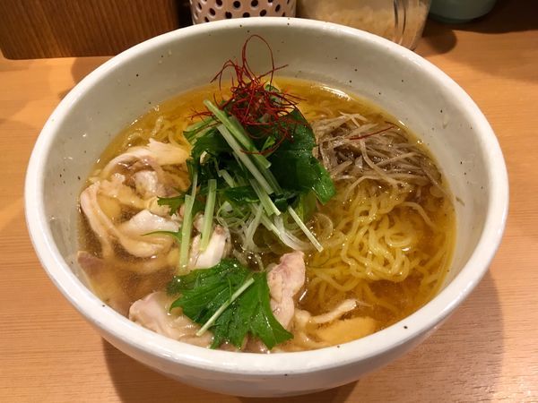 「鶏中華（冷）」@肉そば 鶏中華 最上川の写真