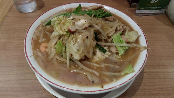 「春野菜ちゃんぽん」@せたが屋 品川店の写真