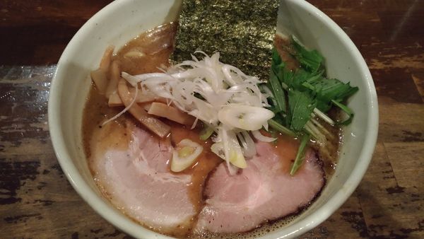 「濃い出汁そば」@日本橋 製麺庵 なな蓮の写真