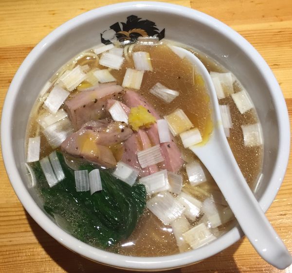 「鴨中華そば(醤油)850円」@満鶏軒の写真
