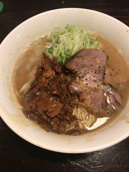 「肉煮干しそば（850円）」@らーめん こてつの写真