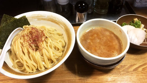 「特製鶏辛味噌つけ麺」@麺匠ようすけ 鶏煮亭の写真
