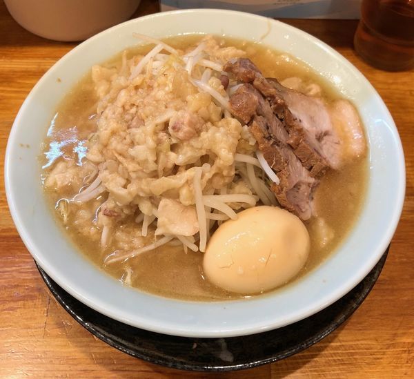 「ラーメン（麺半分他￥650）」@ラーメン盛太郎の写真