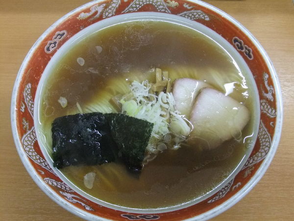 「支那ソバ（740円）」@支那ソバ かづ屋の写真