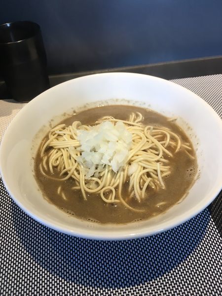 「かけそば 醤油700円」@煮干乱舞の写真