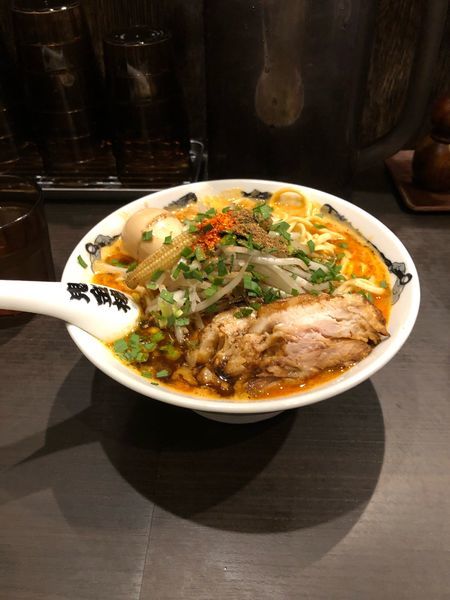 「特製からシビ味噌ラーメン（辛マシシビマシ）大盛」@カラシビ味噌らー麺 鬼金棒の写真