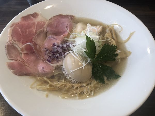 「特製貝だし塩ラーメン（1000→800円）」@NOODLE MEISTER 源九 GENKの写真