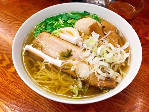 「和風柚子柳麺＋玉子(味付)」@麺屋ひょっとこの写真