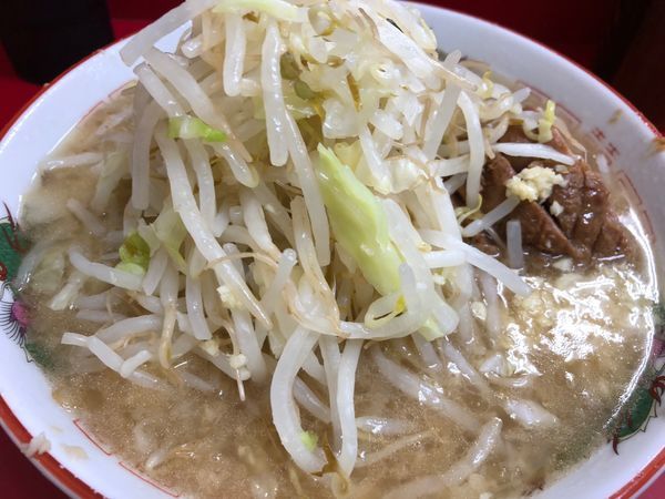 「小ラーメン＋ニンニク」@ラーメン二郎 京急川崎店の写真