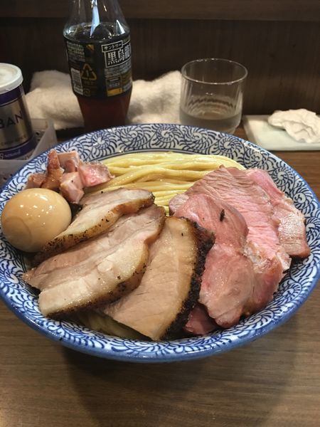 「チャーシュー極濃煮干つけ麺」@煮干しつけ麺 宮元の写真