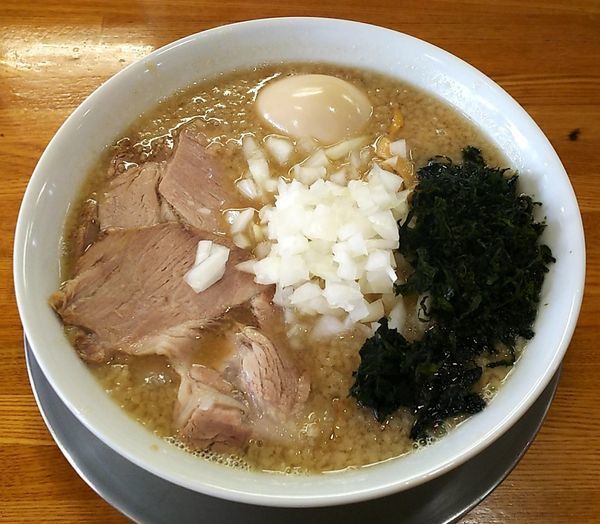 「特製中華そば(大脂)」@中華そば136の写真