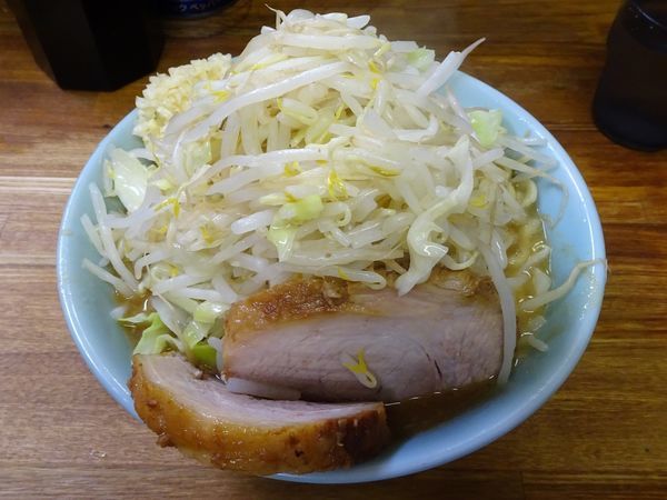 「小ラーメン（780円）ヤサイニンニク」@ラーメン二郎 新小金井街道店の写真