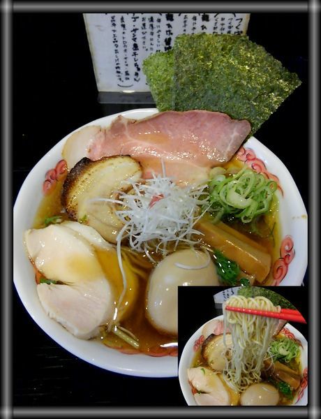 「アゴ・サンマ煮干(特製・醤油)」@龍のひげ 常陸大宮店の写真