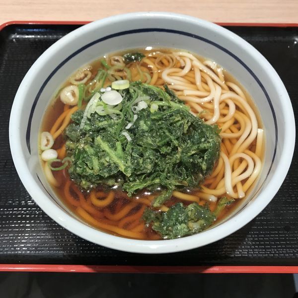 「春菊天（￥410）」@吉そば 西新橋店の写真