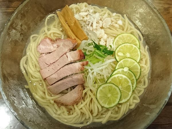「冷製鯛そば」@活龍 期間限定麺処 みつきの写真