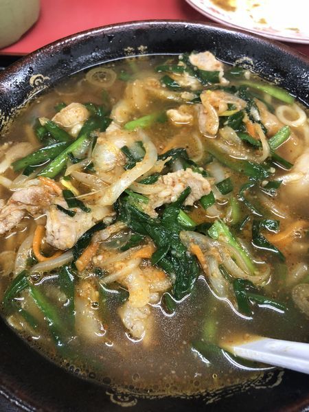 「スタミナラーメン800円」@丸長 つくば店の写真