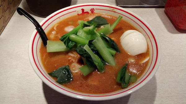 「海老味噌ラーメン」@蒙古タンメン中本 品川店の写真