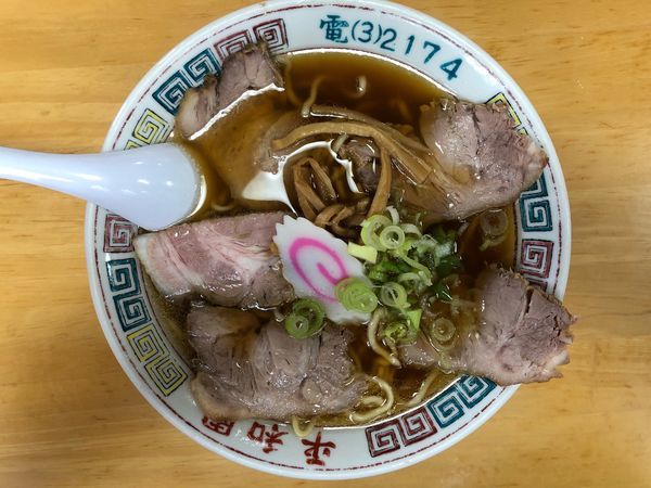 「チャーシュー麺」@平和園の写真